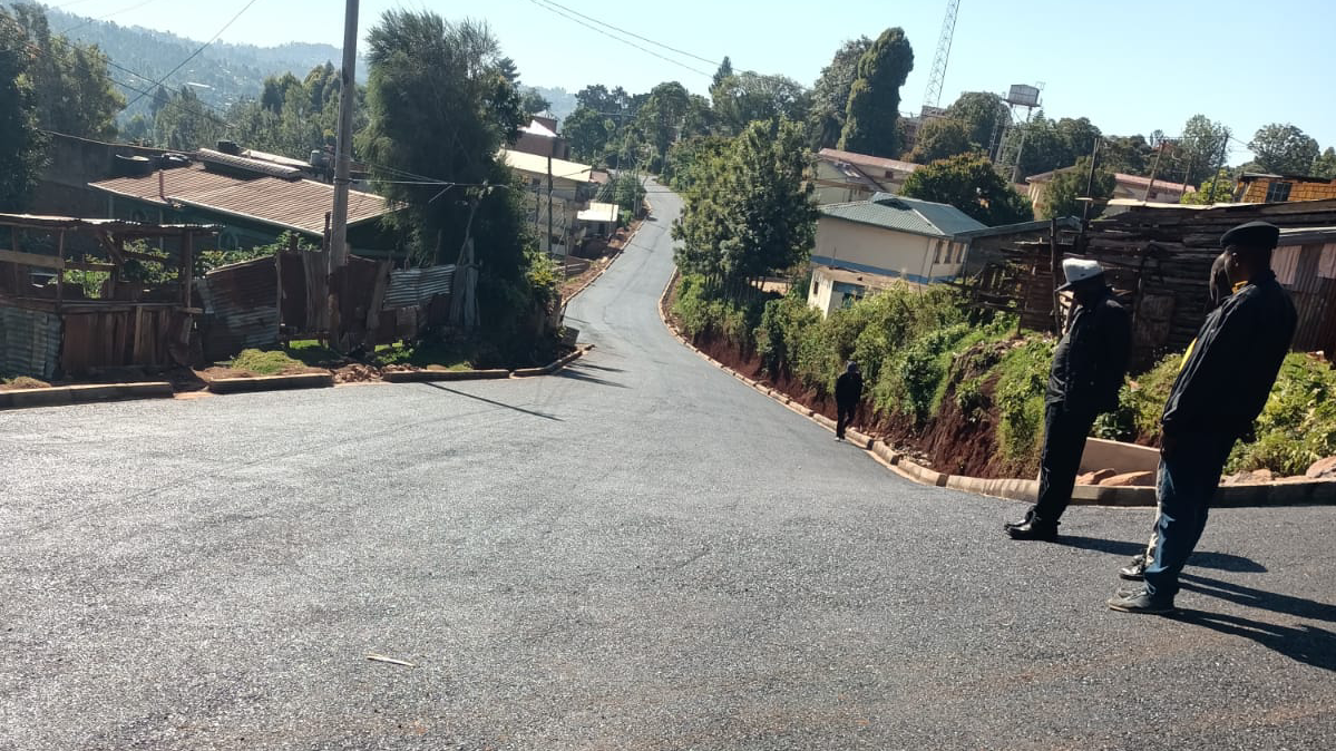 Upgrading of Public Works CDF Offices Hospital Junction from Gravel Road to bitumen standards.